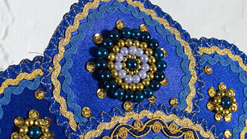 kokoshnik blue