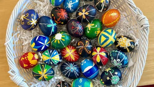 pysanka eggs