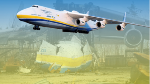Ukrainian cargo jet Book Cover