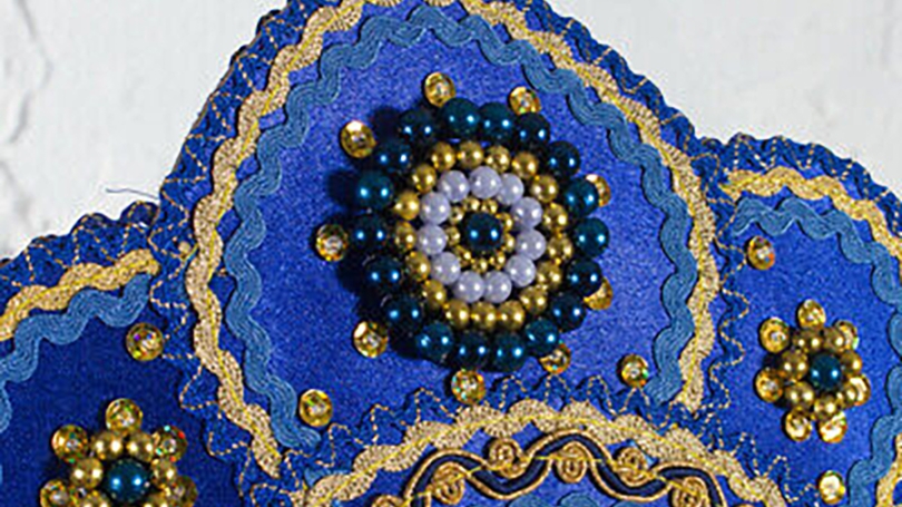 kokoshnik blue